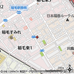 三洲産業株式会社　千葉営業所周辺の地図