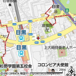 東京治療院周辺の地図