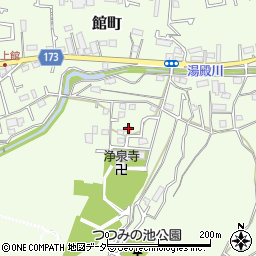東京都八王子市館町1263周辺の地図
