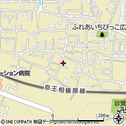東京都稲城市矢野口2825周辺の地図