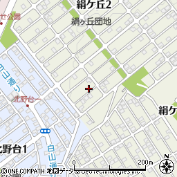 東京都八王子市絹ケ丘2丁目50-9周辺の地図
