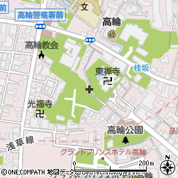 東京都港区高輪3丁目周辺の地図