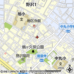 東京都世田谷区野沢2丁目9周辺の地図