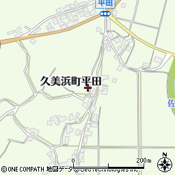 京都府京丹後市久美浜町平田696周辺の地図
