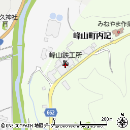 峰山鉄工所周辺の地図