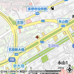 小田原漁港直送 独楽寿司 永山店周辺の地図
