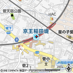 バンブー（Ｂａｍｂｕ）　稲田堤店周辺の地図