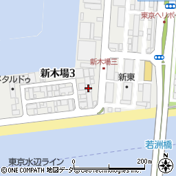 日本活魚株式会社　東京支店周辺の地図