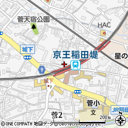 イタリアン Bambu［バンブゥ］ 稲田堤駅前周辺の地図