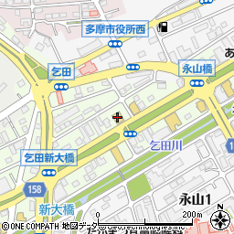 独楽寿司周辺の地図