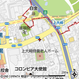 香家 目黒東口店周辺の地図