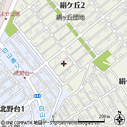 東京都八王子市絹ケ丘2丁目50-5周辺の地図