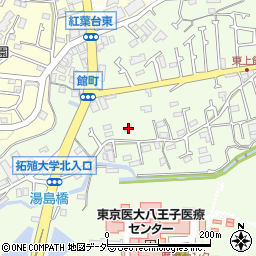 東京都八王子市館町561周辺の地図
