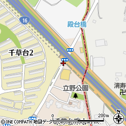 京葉道路際周辺の地図
