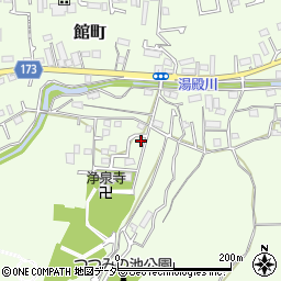 東京都八王子市館町1266周辺の地図