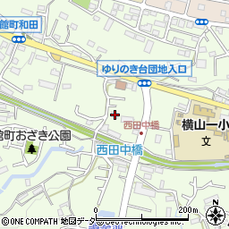 東京都八王子市館町111周辺の地図