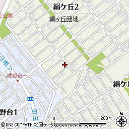 東京都八王子市絹ケ丘2丁目50-8周辺の地図