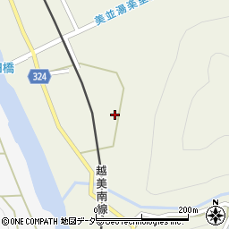 岐阜県郡上市美並町大原1661周辺の地図