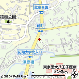東京都八王子市館町666周辺の地図