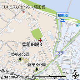保田工務店事業所周辺の地図