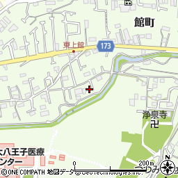 東京都八王子市館町603周辺の地図