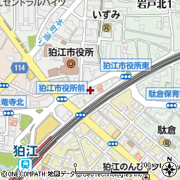 狛江和泉薬局周辺の地図