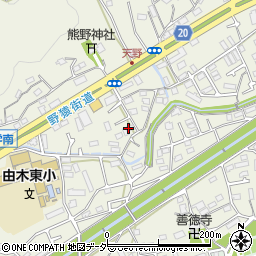 東京都八王子市東中野526周辺の地図