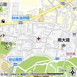 東京都世田谷区大蔵1丁目周辺の地図