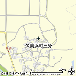 京都府京丹後市久美浜町三分332周辺の地図