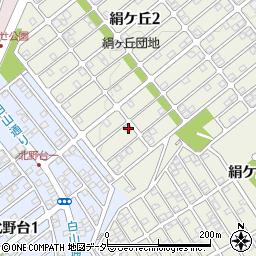 東京都八王子市絹ケ丘2丁目50-7周辺の地図