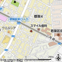 銀のさら　千葉東店周辺の地図