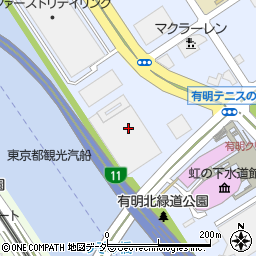 ヤマト運輸株式会社　クロネコヤマトの宅急便・東京サービスセンター周辺の地図