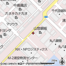 日鉄物産関東コイルセンター株式会社周辺の地図
