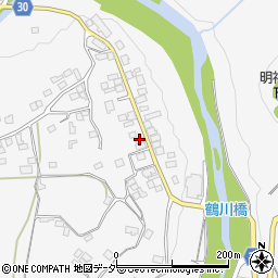 山梨県上野原市鶴川66周辺の地図