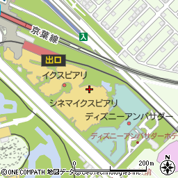 千葉県浦安市舞浜1-4周辺の地図