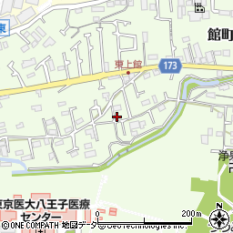 東京都八王子市館町584周辺の地図