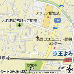 東京都稲城市矢野口2478周辺の地図