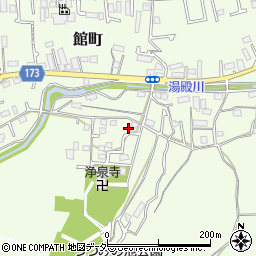 東京都八王子市館町1267周辺の地図