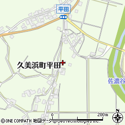 京都府京丹後市久美浜町平田482周辺の地図