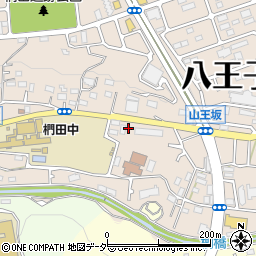 東京都八王子市椚田町224周辺の地図