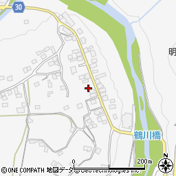 山梨県上野原市鶴川67周辺の地図