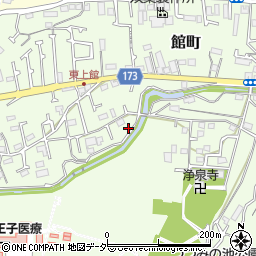 東京都八王子市館町599周辺の地図