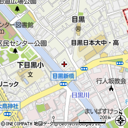 東京都目黒区目黒1丁目24-12周辺の地図