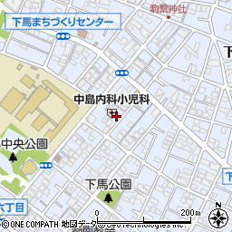 中島内科小児科医院周辺の地図