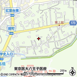 東京都八王子市館町572周辺の地図