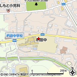 東京都八王子市椚田町211周辺の地図