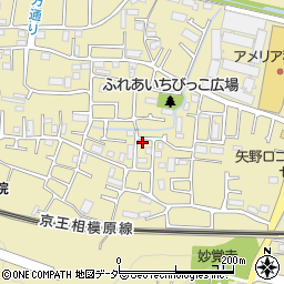 東京都稲城市矢野口2600-29周辺の地図