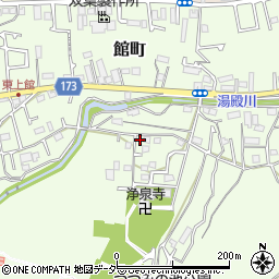東京都八王子市館町1268周辺の地図