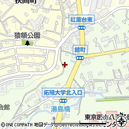 東京都八王子市館町663周辺の地図