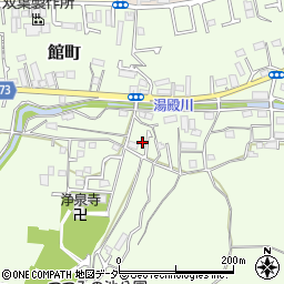 東京都八王子市館町1288周辺の地図